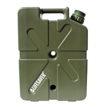Tan LifeSaver Jerrycan from the front