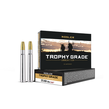 Nosler Trophy Grade Safari – 375 H&H 300 gr Safari Solid (20 st)