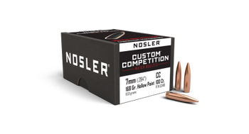 Nosler Custom Competition – 6.5mm 123g HPBT – 123 gr – HPBT (1000 st) 6.5mm 123g HPBT 123 gr HPBT 1000 st Kulor