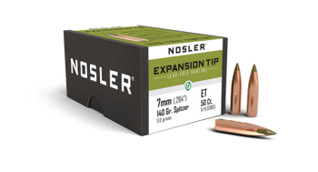 Nosler E-Tip – 6.5x55 120g ET SP – 120 gr – ET (20 st) 6.5x55 120g ET SP 120 gr ET 20 st Ammunition