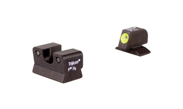 Trijicon – Front: Yellow Outline / Green Tritium