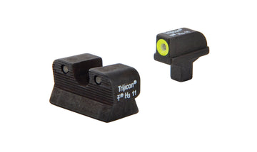 Trijicon – Front: Yellow Outline / Green Tritium