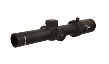 Trijicon Credo 1-4x24 mm CR424 – Second Focal Plane (SFP) Riflescope Red BDC Segmented Circle .223 / 55gr LED