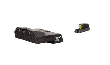 Trijicon – Front: Yellow Outline / Green Tritium