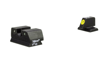 Trijicon – Front: Yellow Outline / Green Tritium