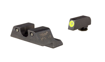 Trijicon – Front: Yellow Outline / Green Tritium