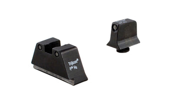 Trijicon – Front: Black Outline / Green Tritium