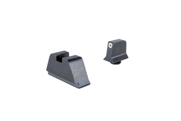 Trijicon – Front: White Outline / Green Tritium