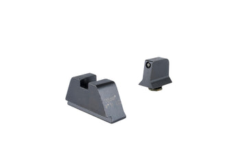 Trijicon – Front: Black Outline / Green Tritium