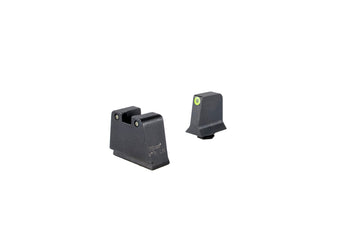 Trijicon – Front: Yellow Outline / Green Tritium