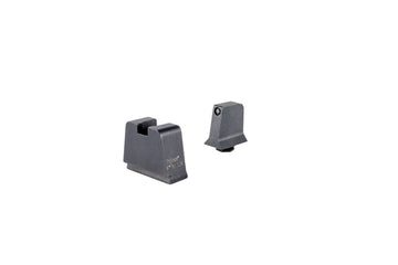 Trijicon – Front: Black Outline / Green Tritium