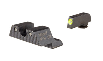 Trijicon – Front: Yellow Outline / Green Tritium