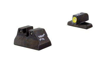 Trijicon – Front: Yellow Outline / Green Tritium