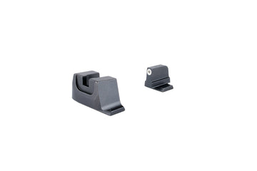 Trijicon – Front: White Outline / Green Tritium