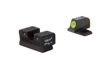 Trijicon – Front: Yellow Outline / Green Tritium