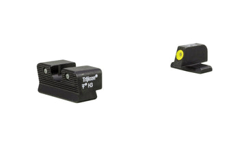 Trijicon – Front: Yellow Outline / Green Tritium