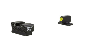 Trijicon – Front: Yellow Outline / Green Tritium