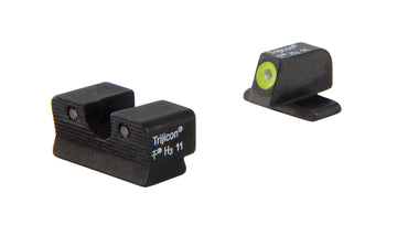 Trijicon – Front: Yellow Outline / Green Tritium