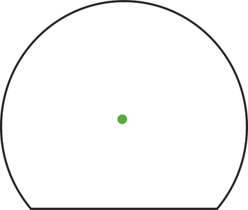 Trijicon SRO 2.5 MOA Green Dot LED