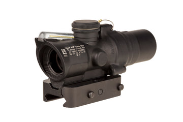 Trijicon ACOG 1.5x16 mm TA44 – 2 MOA Dual Illuminated Amber Ring & 2 MOA Center Dot Mount with Trijicon Q-LOC™ Technology Fiber/Tritium