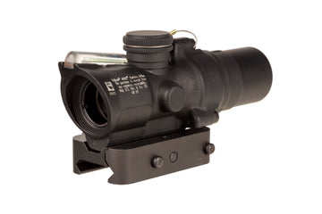 Trijicon ACOG 1.5x16 mm TA44 – 2 MOA Dual Illuminated Green Ring & 2 MOA Center Dot Mount with Trijicon Q-LOC™ Technology Fiber/Tritium
