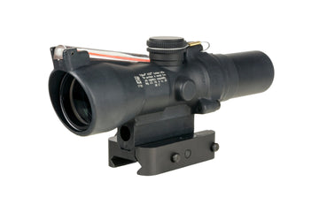 Trijicon ACOG 1.5x24 mm TA45 – Dual Illuminated Red Crosshair Mount with Trijicon Q-LOC™ Technology Fiber/Tritium
