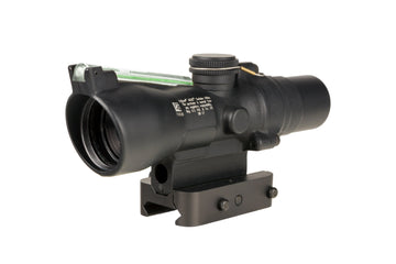 Trijicon ACOG 2x20 mm TA47 – Dual Illuminated Green Crosshair Mount with Trijicon Q-LOC™ Technology Fiber/Tritium