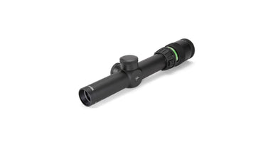 Trijicon AccuPoint 1-4x24 mm TR24 – Standard Duplex Crosshair Green Dot Fiber/Tritium