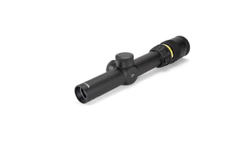 Trijicon AccuPoint 1-4x24 mm TR24 – Duplex Crosshair Amber Dot Fiber/Tritium